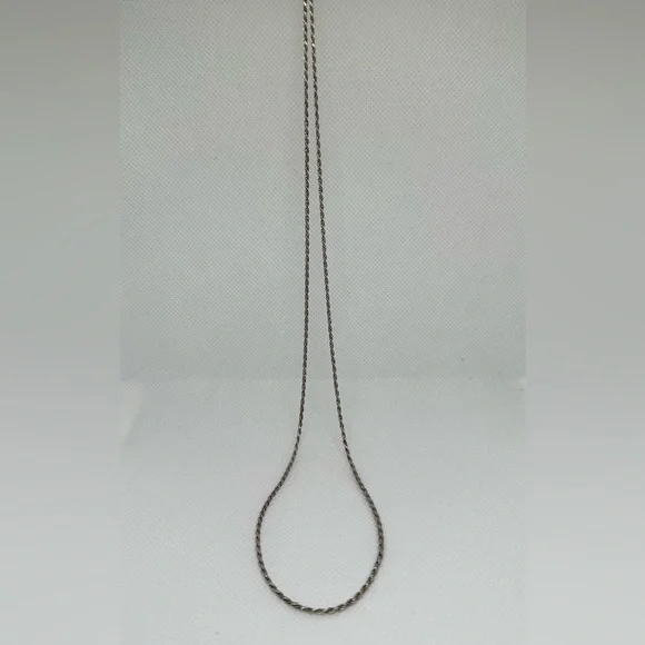 925 Sterling Silver Rope Chain - Picture 2 of 8